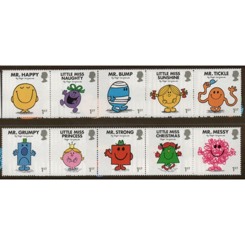 Great Britain Sc 3552-3561  2016 Children's Book Characters stamp set mint NH