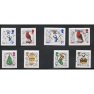 Great Britain Sc 3566-3573  2016 Christmas stamp set mint NH