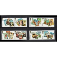 Great Britain Sc 3648-3655 2017 Ladybird Books stamp set mint NH