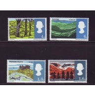 Great Britain Sc 454-457 1966 Landscapes stamp set  mint NH
