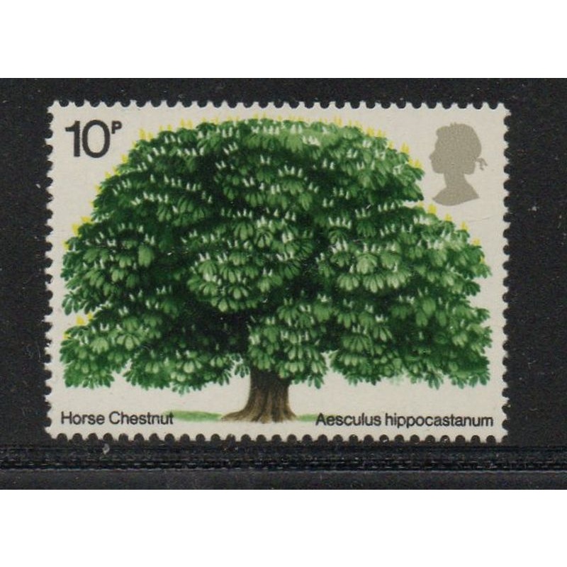 Great Britain Ac 715 1974 Chestnut Tree stamp mint NH