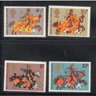 Great Britain Sc 724-727 1974 Great Britons stamp set mint NH