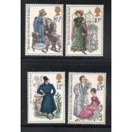 Great Britain Sc 754-757 1975 Jane Austen stamp set mint NH