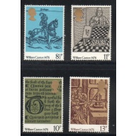 Great Britain Sc 794-797 1976 Printing Anniversary stamp set mint NH