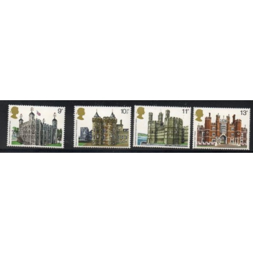 Great Britain Sc 831-834 1978 British Architecture stamp set mint NH