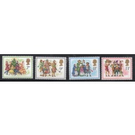 Great Britain Sc 847-850 1978 Christmas stamp set mint NH