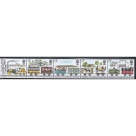 Great Britain Sc 904-908 1980 Liverpool Manchester RWY  stamp set mint NH