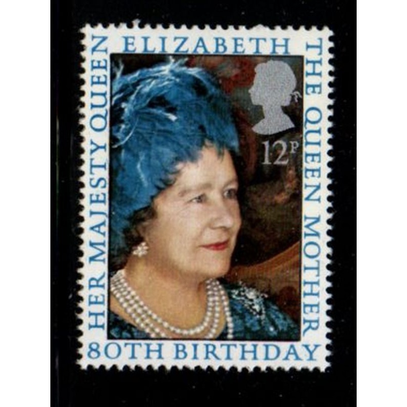 Great Britain Sc 919 1980 80th Birthday Queen Mother stamp mint NH