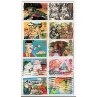 Great Britain Scott  1479-1488 1993 Children's Characters stamp set used