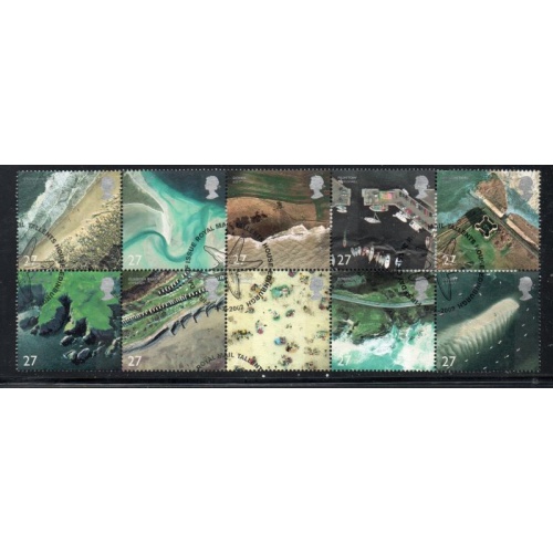 Great Britain Scott 2352a 2006 English Scenery stamp block used