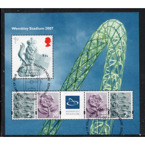 Great Britain Scott 2470 2007 Wembley Stadium  stamp sheet used