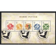 Great Britain Scott 2486 2007 Harry Potter  stamp sheet used