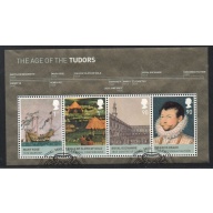 Great Britain Scott 2659 2009 Age of the Tudors  stamp sheet used