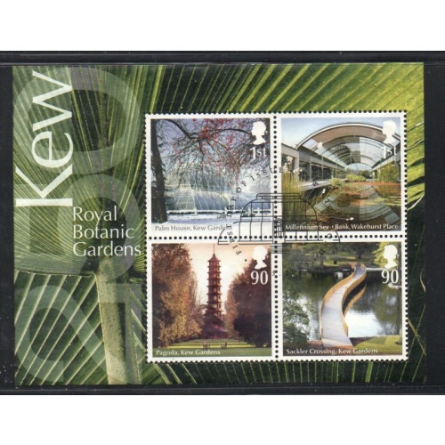 Great Britain Scott 2670 2009 Kew Gardens  stamp sheet used