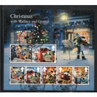 Great Britain Scott 2849 2010 Christmas stamp sheet used