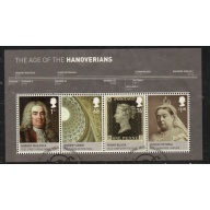 Great Britain Scott 2946 2011 Age of the Hanoverians stamp sheet used