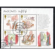 Great Britain Scott 2989 2012 Roald Dahl Characters stamp sheet used
