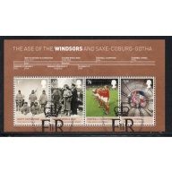 Great Britain Scott 2995 2012 Age of the Windsors stamp sheet used