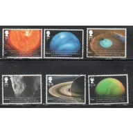 Great Britain Scott 3113-3118 2012 Astronomical Bodies stamp set used