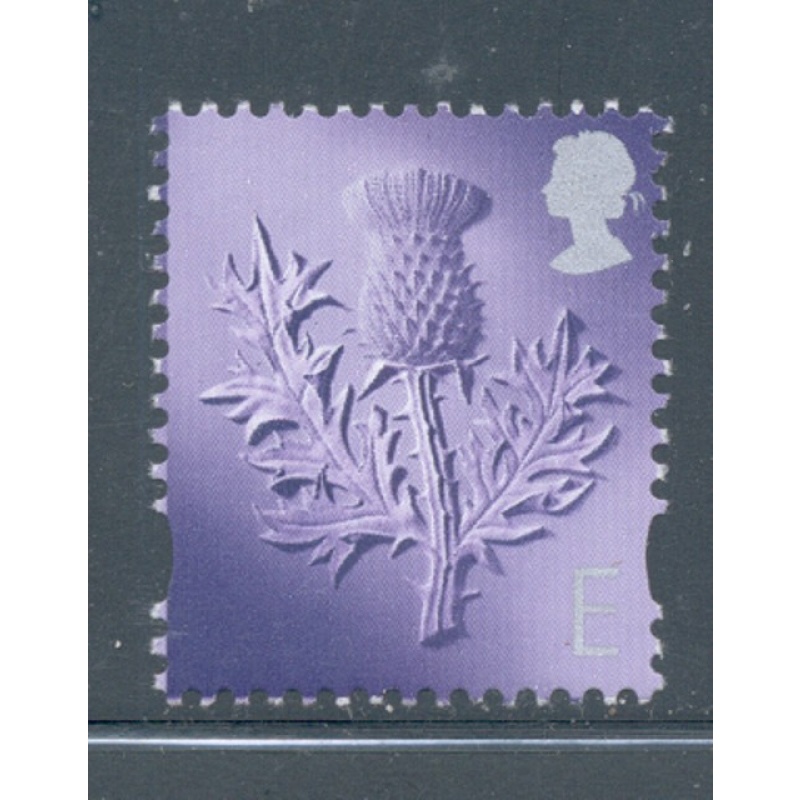 Great Britain Scotland Sc 16 1999 "E" Thistle stamp mint NH