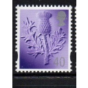 Great Britain  Scotland Sc 24  2004 40 p Thistle stamp mint NH