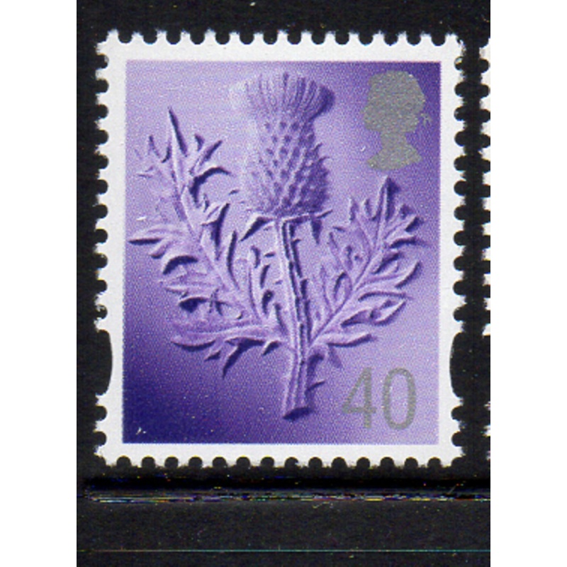 Great Britain  Scotland Sc 24  2004 40 p Thistle stamp mint NH