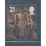 Great Britain Wales Sc 13 1999 "2nd" Leek stamp mint NH