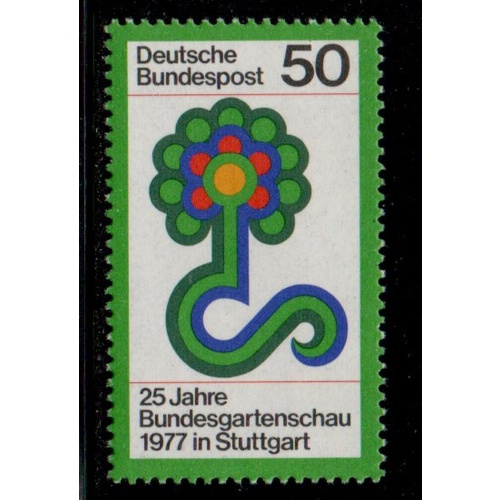 Germany Sc 1245 1977 Flower Exhibition stamp mint NH