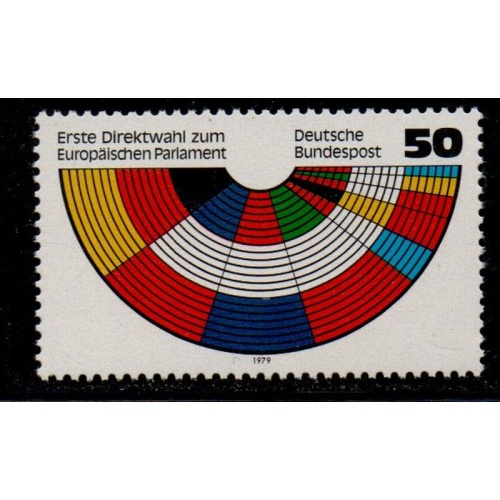 Germany Sc 1289 1979 European Parliament Elections stamp mint NH