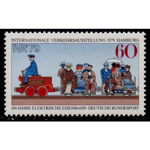 Germany Sc 1294 1979  Transportation Exhibition stamp mint NH