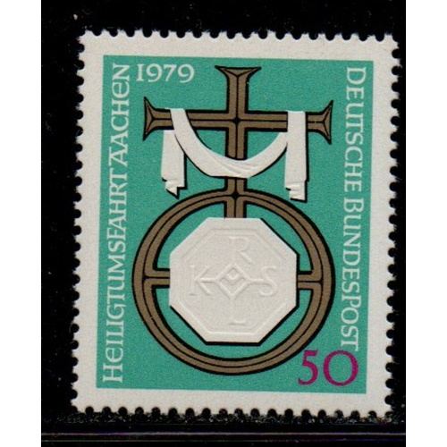 Germany Sc 1297 1979 Aachen Pilgrimage stamp mint NH