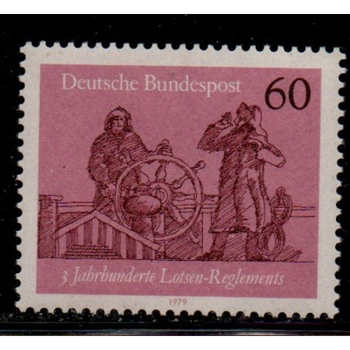 Germany Sc 1302 1979 Pilot's Regulations Anniversary stamp mint NH