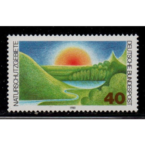 Germany Sc 1331 1980 Nature Preserves stamp mint NH