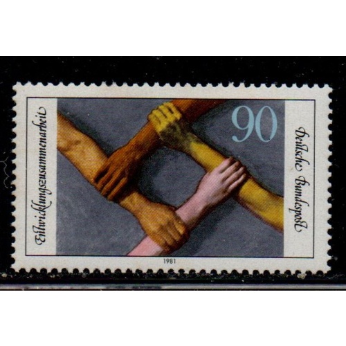 Germany Sc 1356 1981 3rd World Development  stamp mint NH