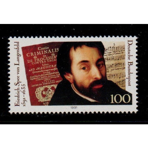 Germany Sc 1627 1991 von Langenfeld stamp mint NH