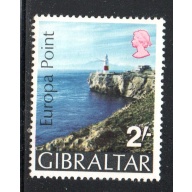 Gibraltar Sc 233 1970 Europa Point stamp mint NH