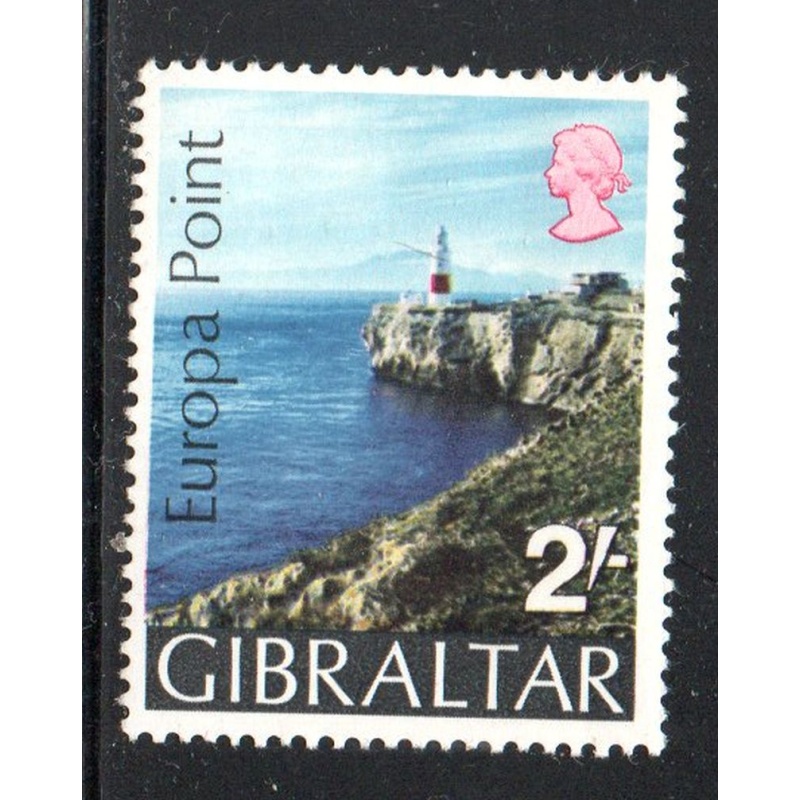 Gibraltar Sc 233 1970 Europa Point stamp mint NH
