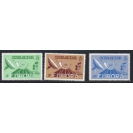 Gibraltar Sc 382-384 1979 Europa stamp set mint NH