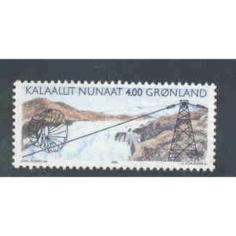 Greenland Sc 266 1994 Hydro Electricity stamp mint NH