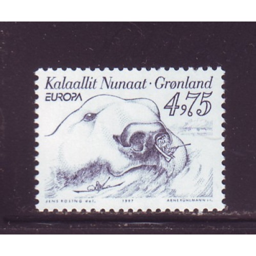 Greenland Sc 323 1997 Europa stamp mint NH