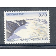 Greenland Sc 357 2000 Millennium stamp mint NH
