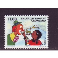Greenland Sc 396 2002 Europa stamp mint NH