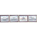 Greenland Sc  416-19  2003 Ships stamp set mint NH