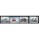 Greenland Sc 452-55  2005 Ships stamp set mint NH