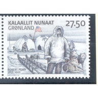Greenland Sc 462  2005 Admiral Peary stamp mint NH