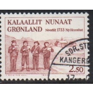 Greenland Sc 158 New Herrnhut Anniversary stamp used
