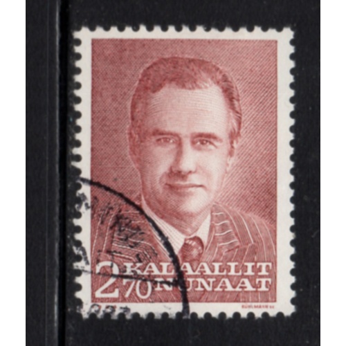 Greenland Sc 160 1984 50th Birthday Prince Henri stamp used