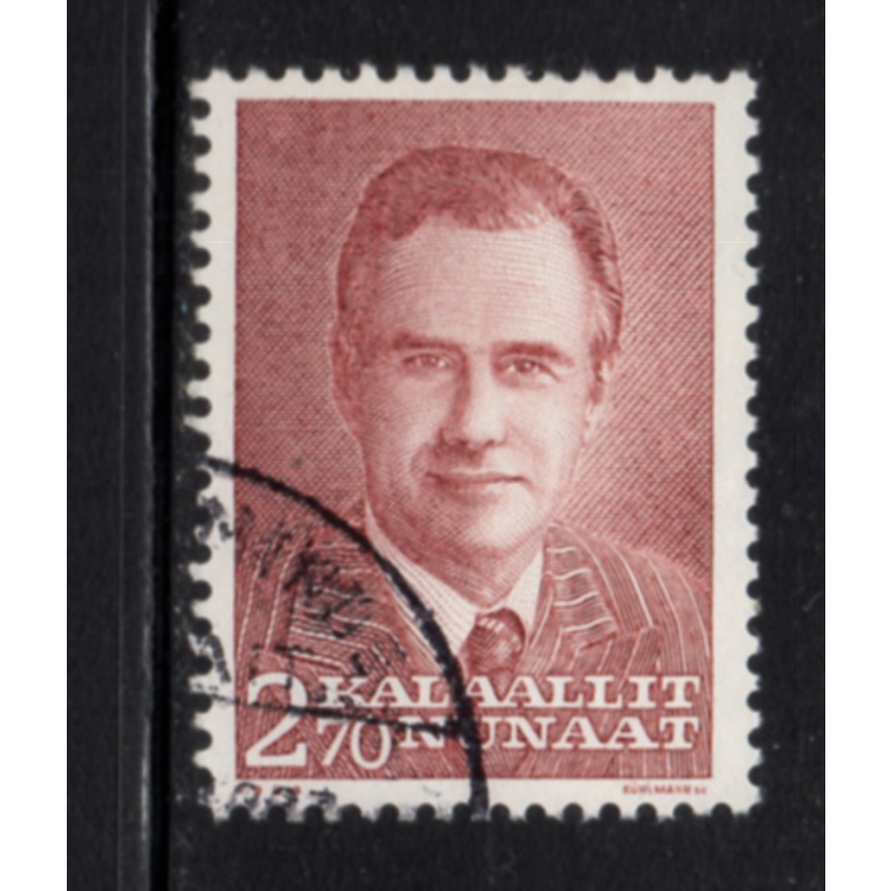 Greenland Sc 160 1984 50th Birthday Prince Henri stamp used