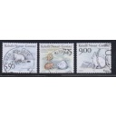 Greenland Sc 270-272 1994 Wildlife stamp set used