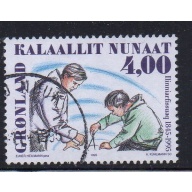 Greenland Sc 287 1995 Training College Anniversary stamp used